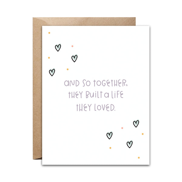 A Life They Loved Card