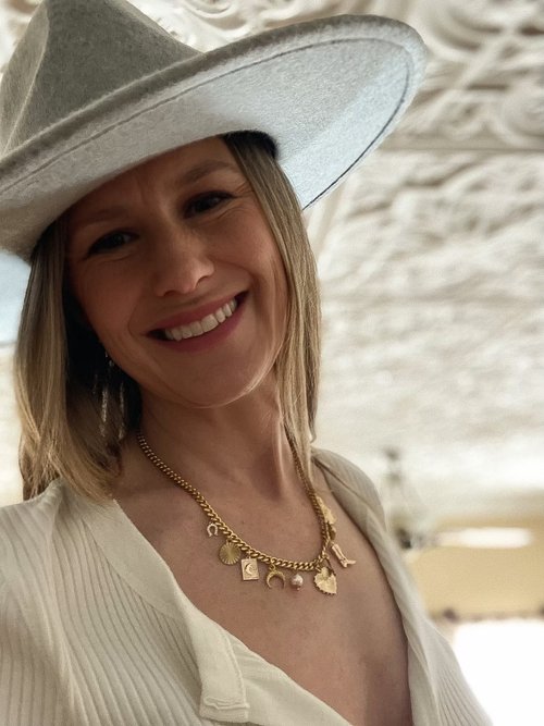 Desert Rose Charm Necklace