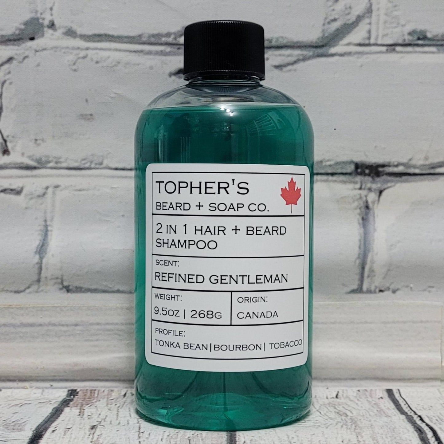 Topher's 2 in 1 Beard + Hair Wash
