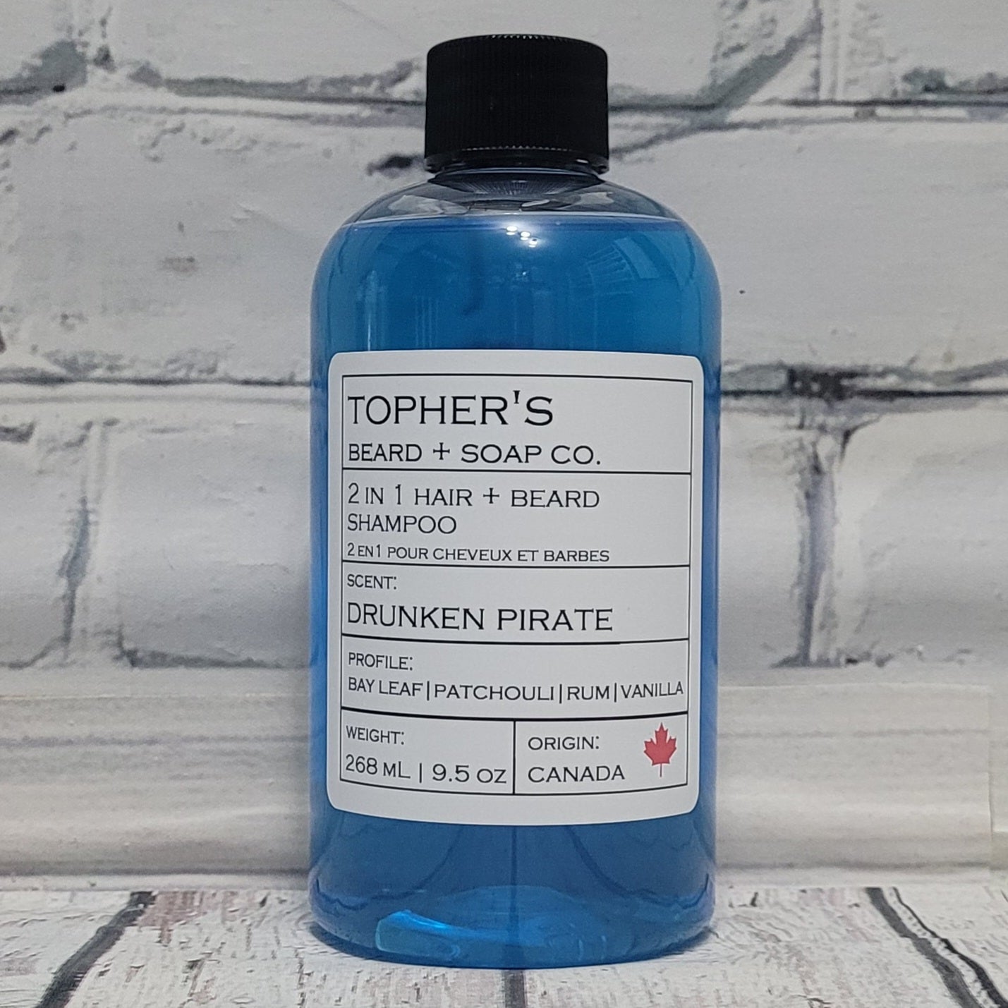 Topher's 2 in 1 Beard + Hair Wash