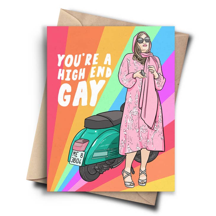 White Lotus Tanya Quote - Funny Pride Card LGBTQ+