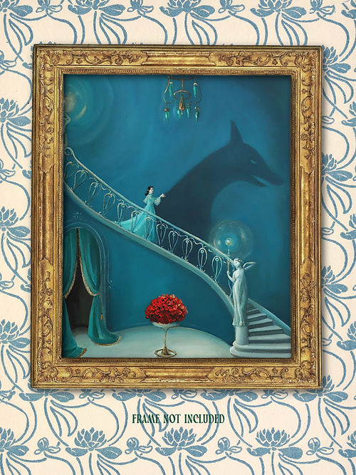 The Mansion Girls - 'Blue Blood' Fine Art Print