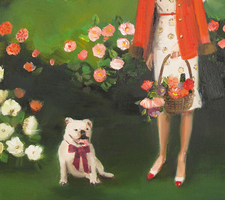 Beatrice in the Garden on Her Sixth Birthday