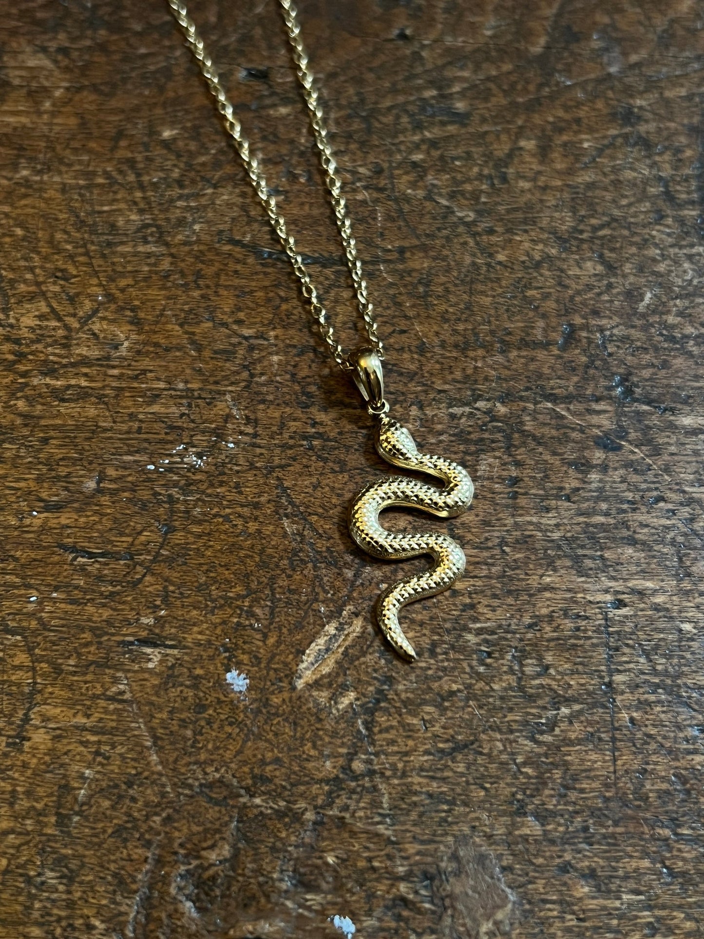 Bare Bones Jewelry - Snake Necklace