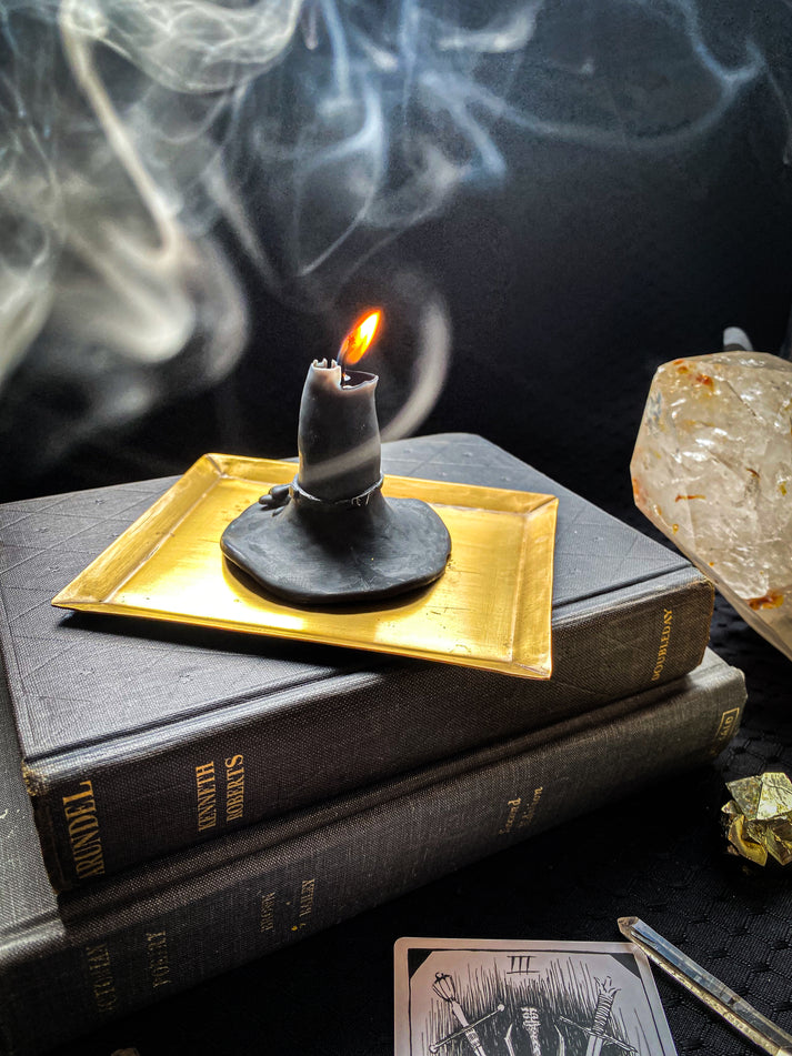 Beeswax Candle - Witch Hat