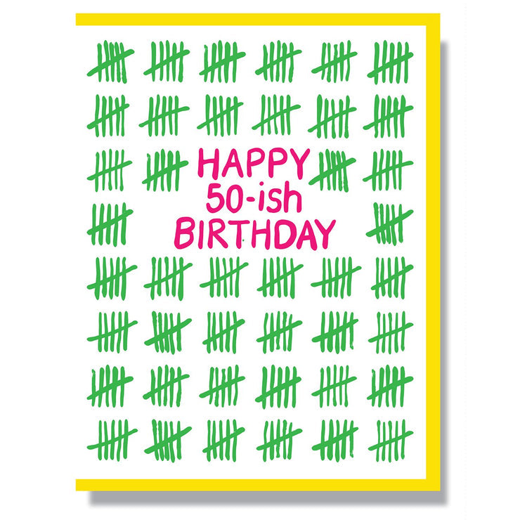 Happy 50-ish Birthday Card