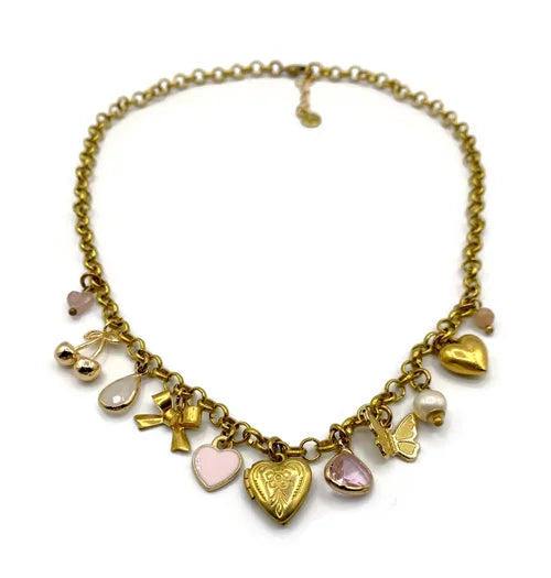 Love In A Dangerous Time - Charm Necklace