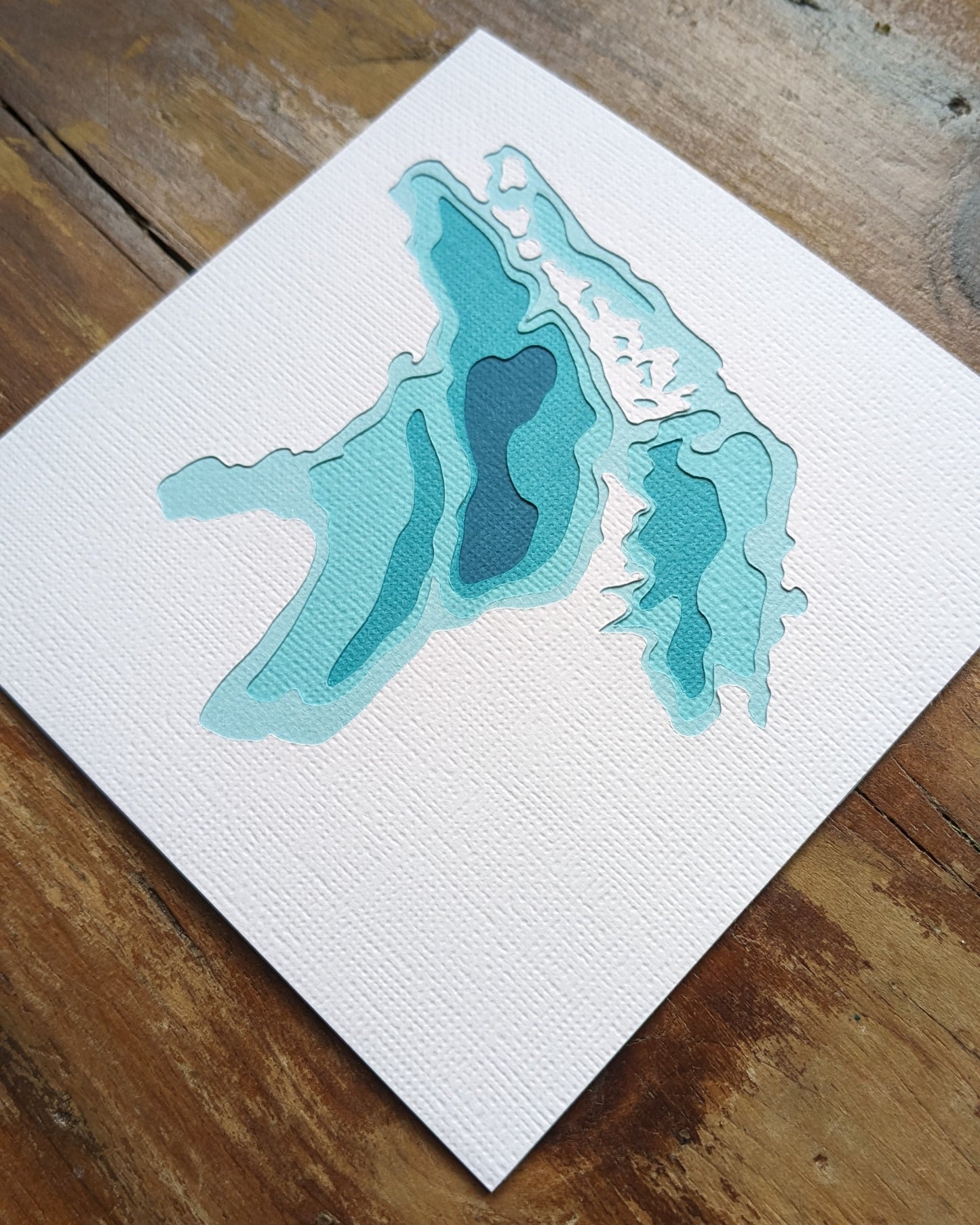 Cardtography Map - Lake Huron Mini