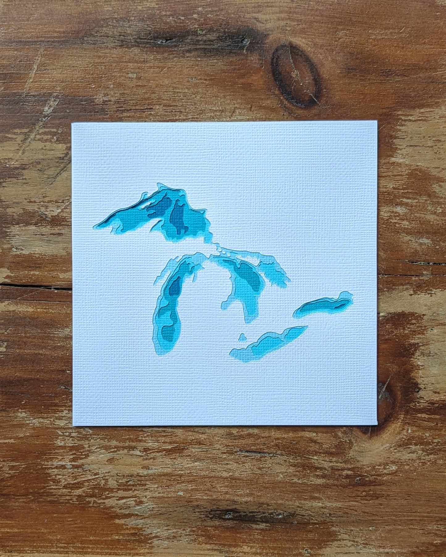 Cardtography Map - The Great Lakes Mini