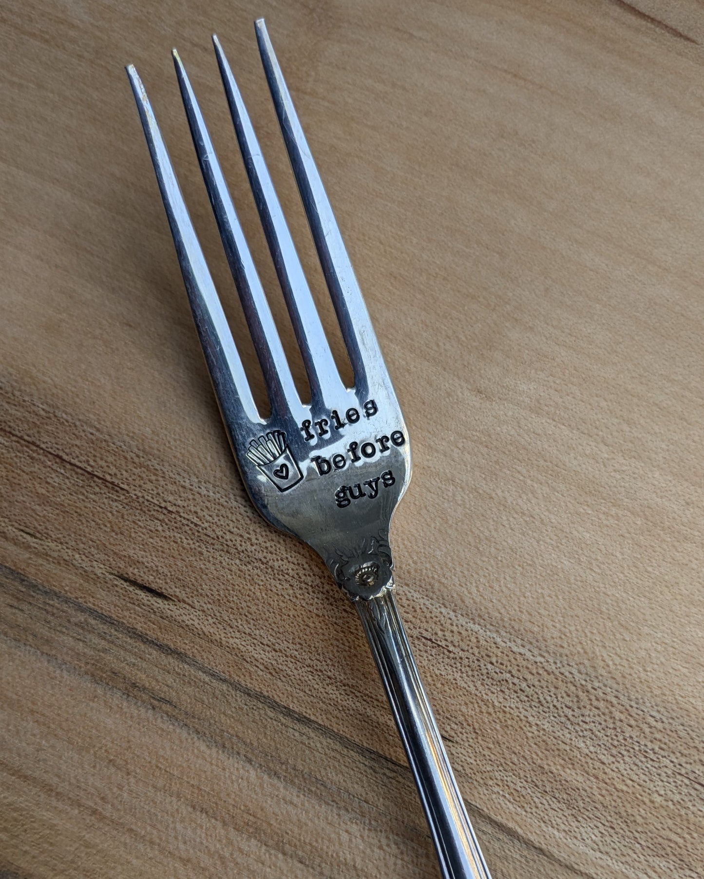 Stamped Frosting Vintage Cutlery
