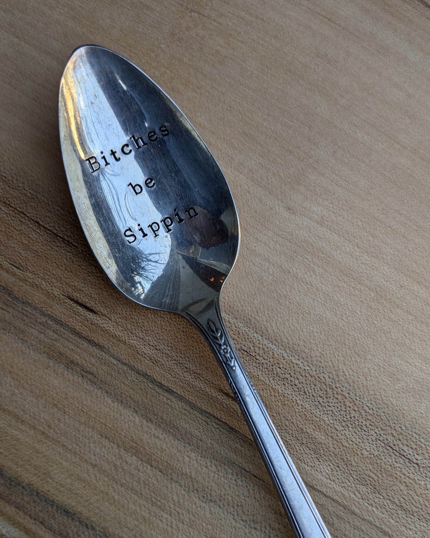 Stamped Frosting Vintage Cutlery