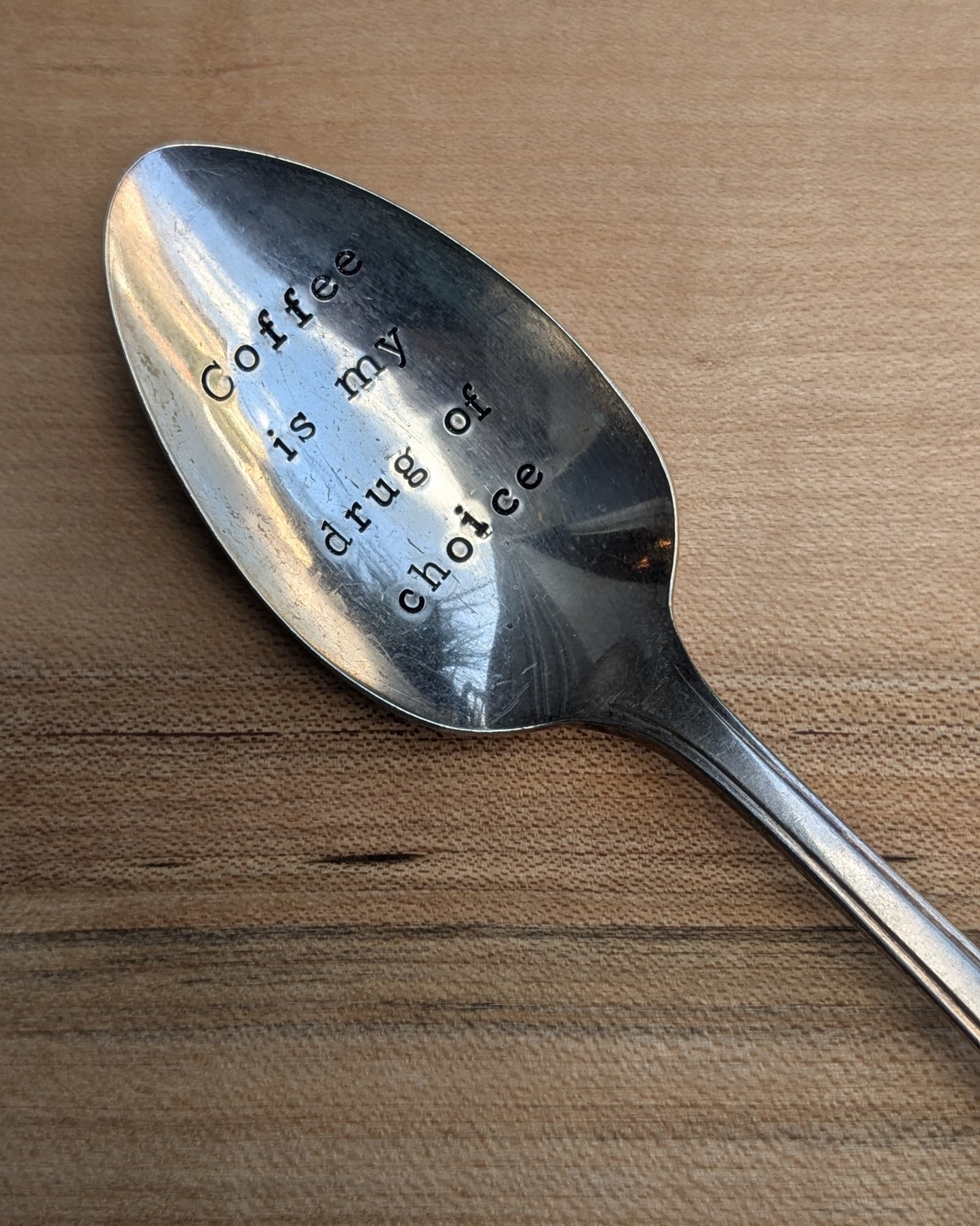 Stamped Frosting Vintage Cutlery