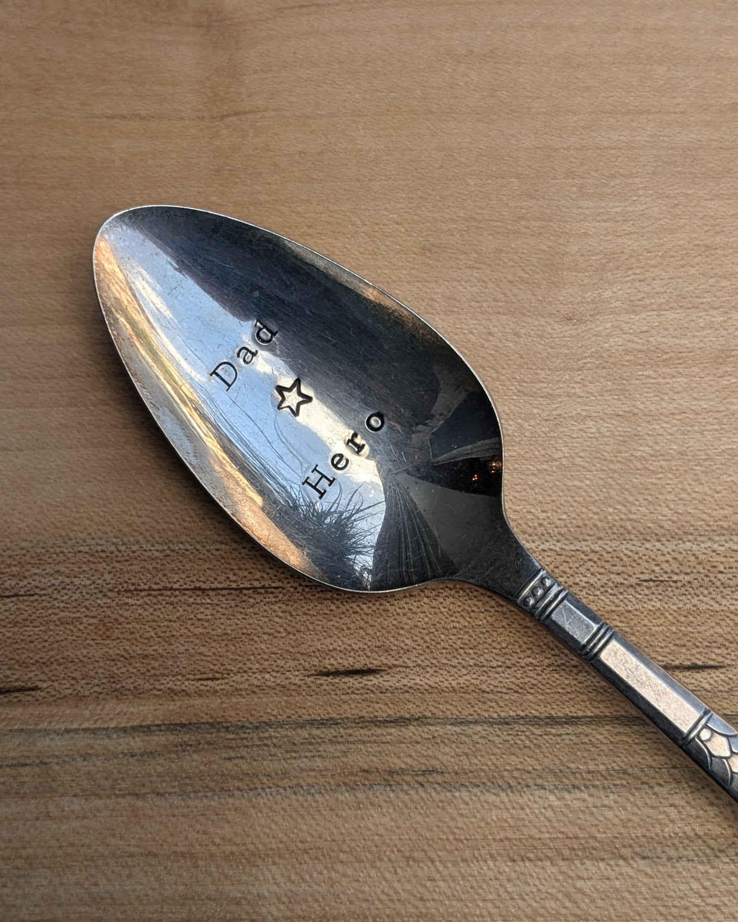 Stamped Frosting Vintage Cutlery