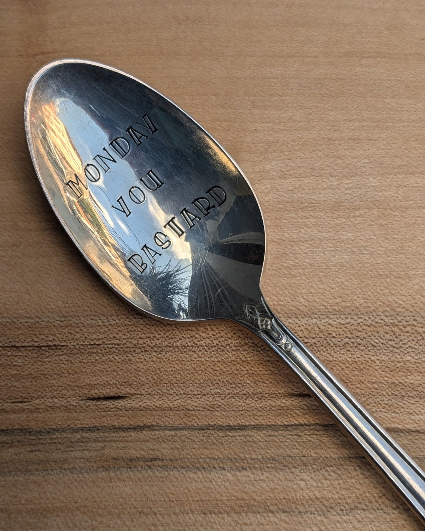 Stamped Frosting Vintage Cutlery