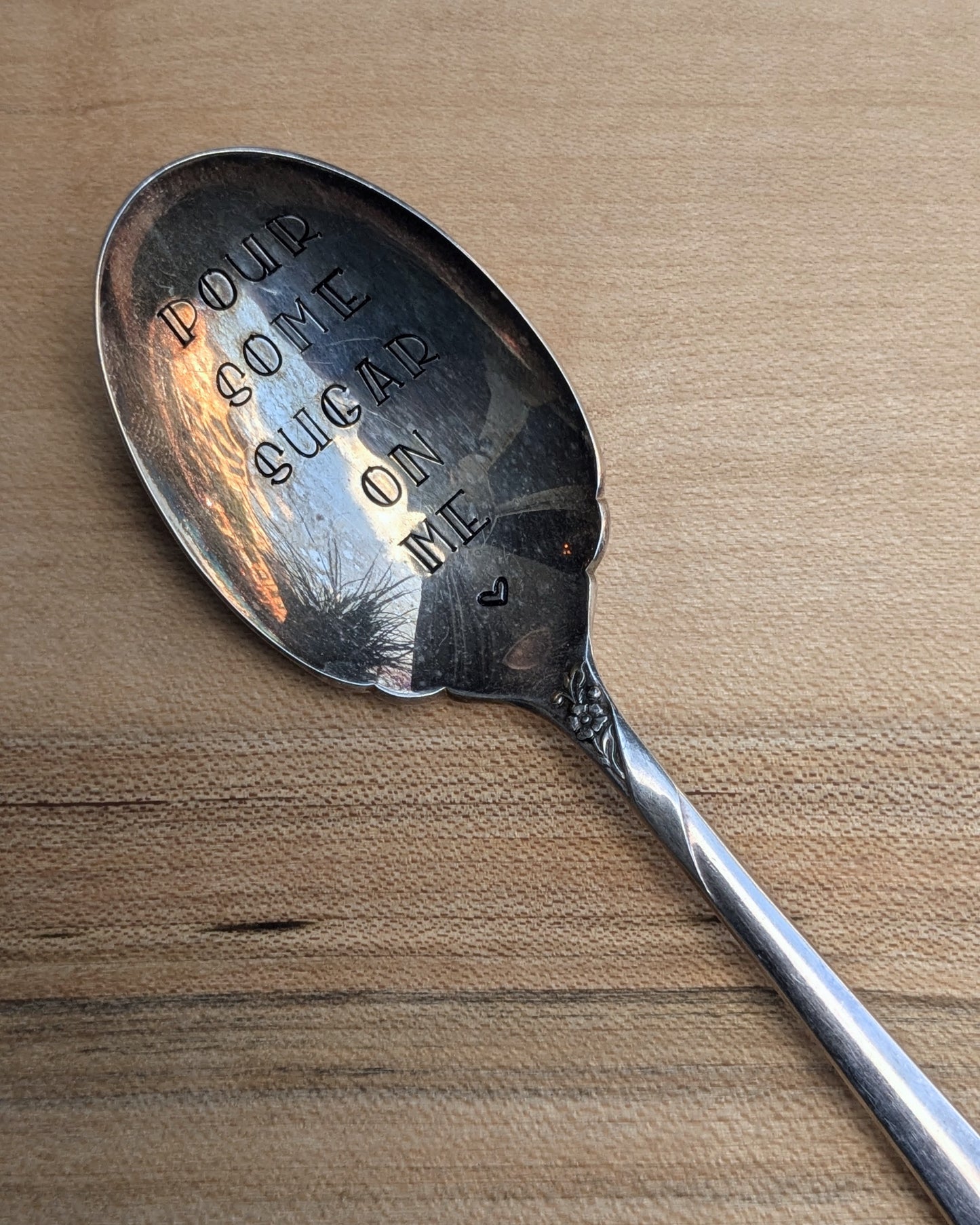 Stamped Frosting Vintage Cutlery