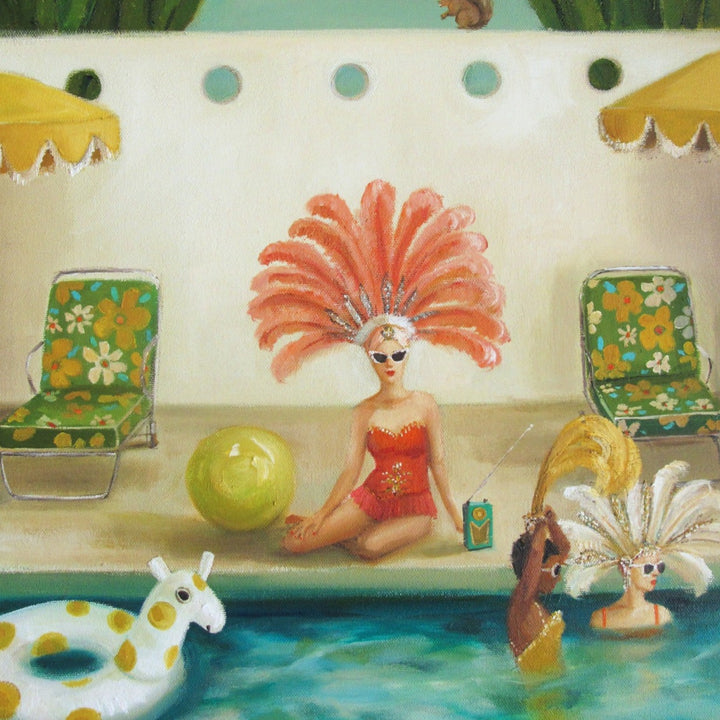 Poolside