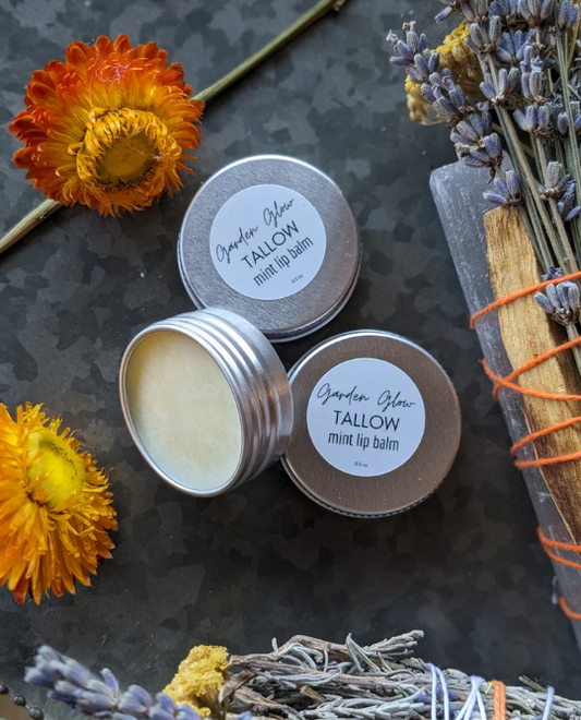Garden Glow Tallow Lip Balm