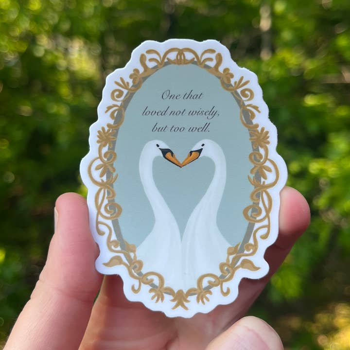Othello Swan Sticker
