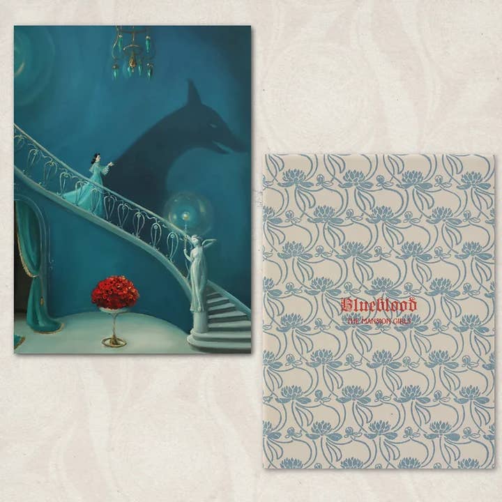 The Mansion Girls - 'Blueblood' Double-Sided Print.