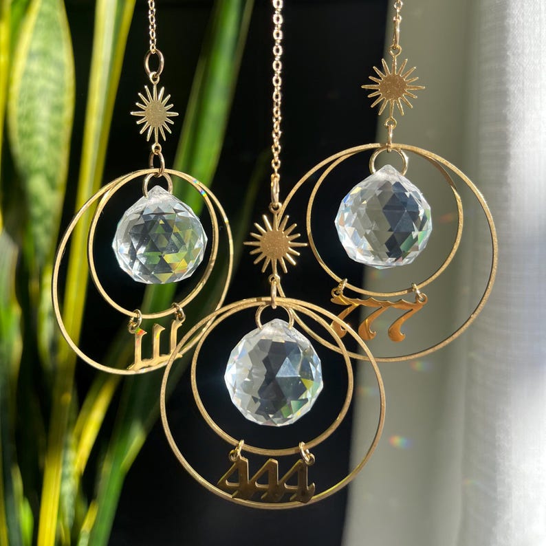 Angel Number Mini Suncatcher