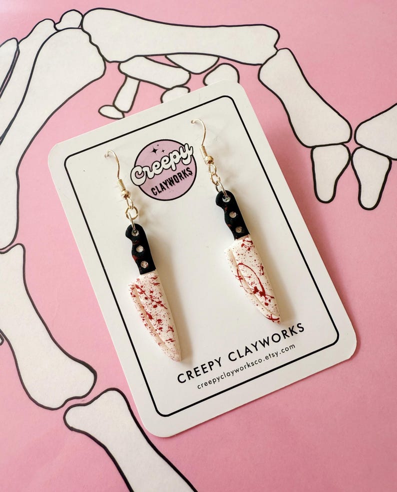 Creepy Clay Works Earrings