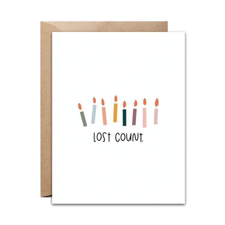 Lost Count Birthday