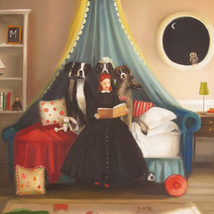 Miss Moon Was A Dog Governess. Lesson Six