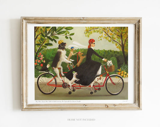 Miss Moon Was A Dog Governess. Lesson Nine