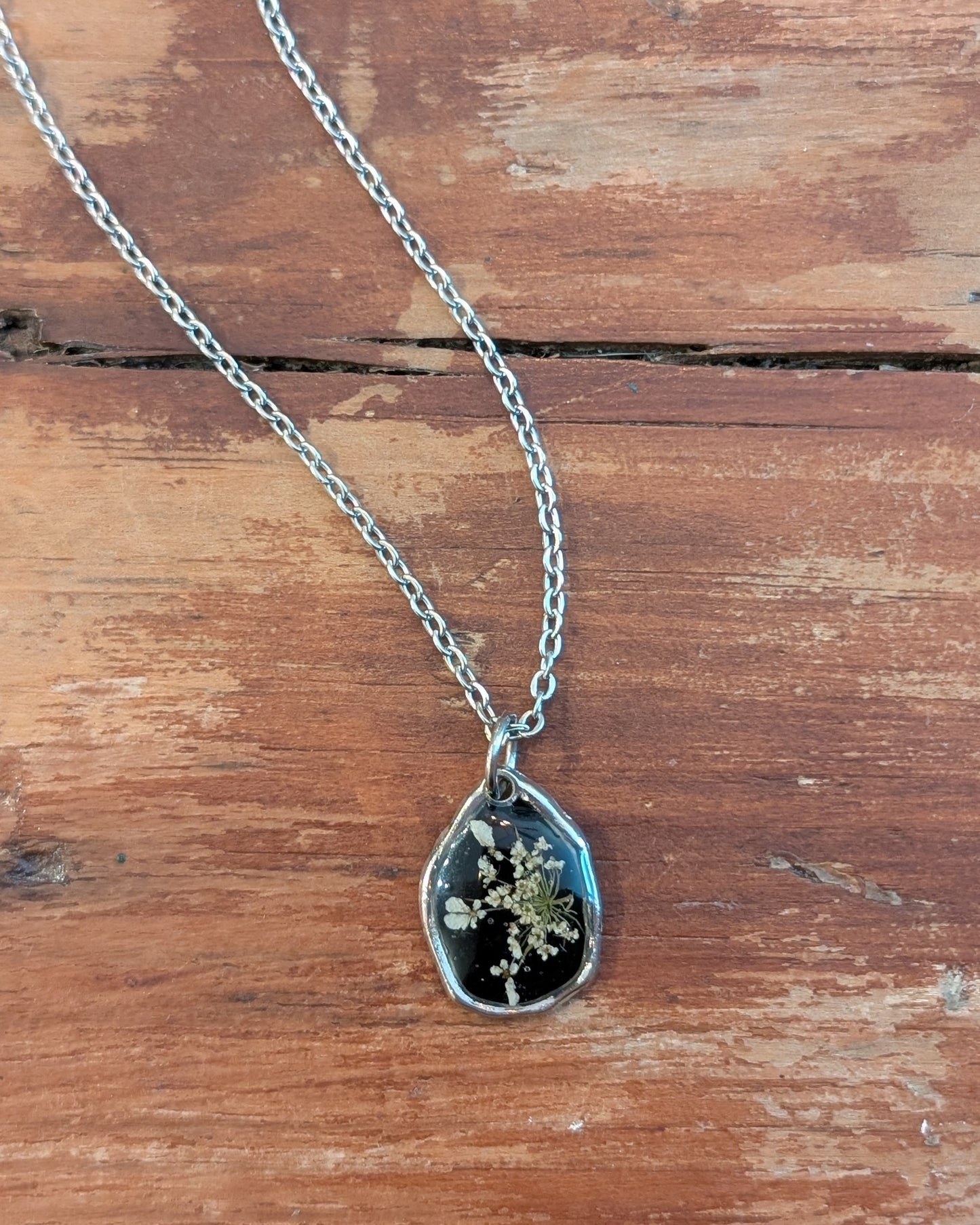 Bare Bones Jewelry - Pressed Florals