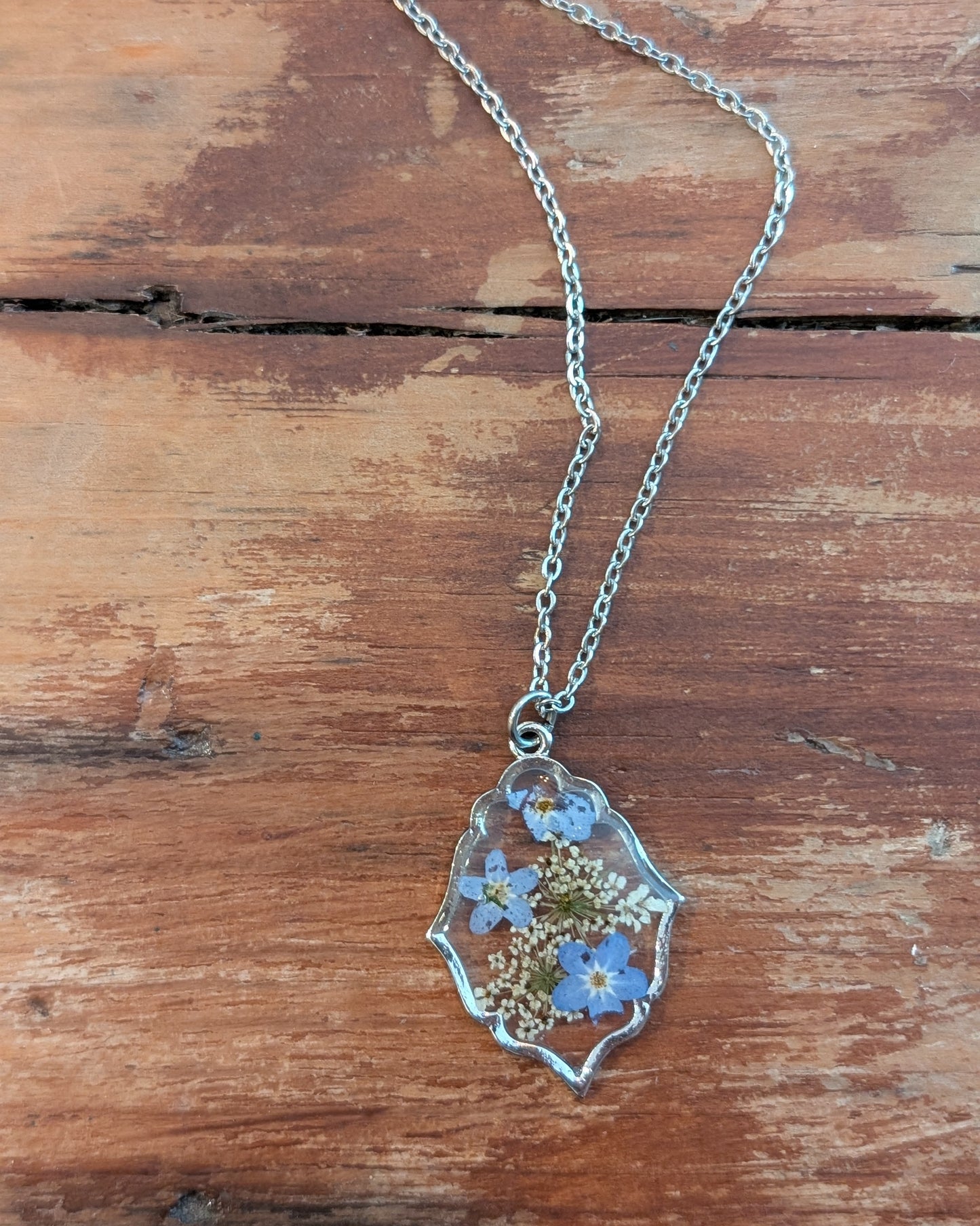 Bare Bones Jewelry - Pressed Florals