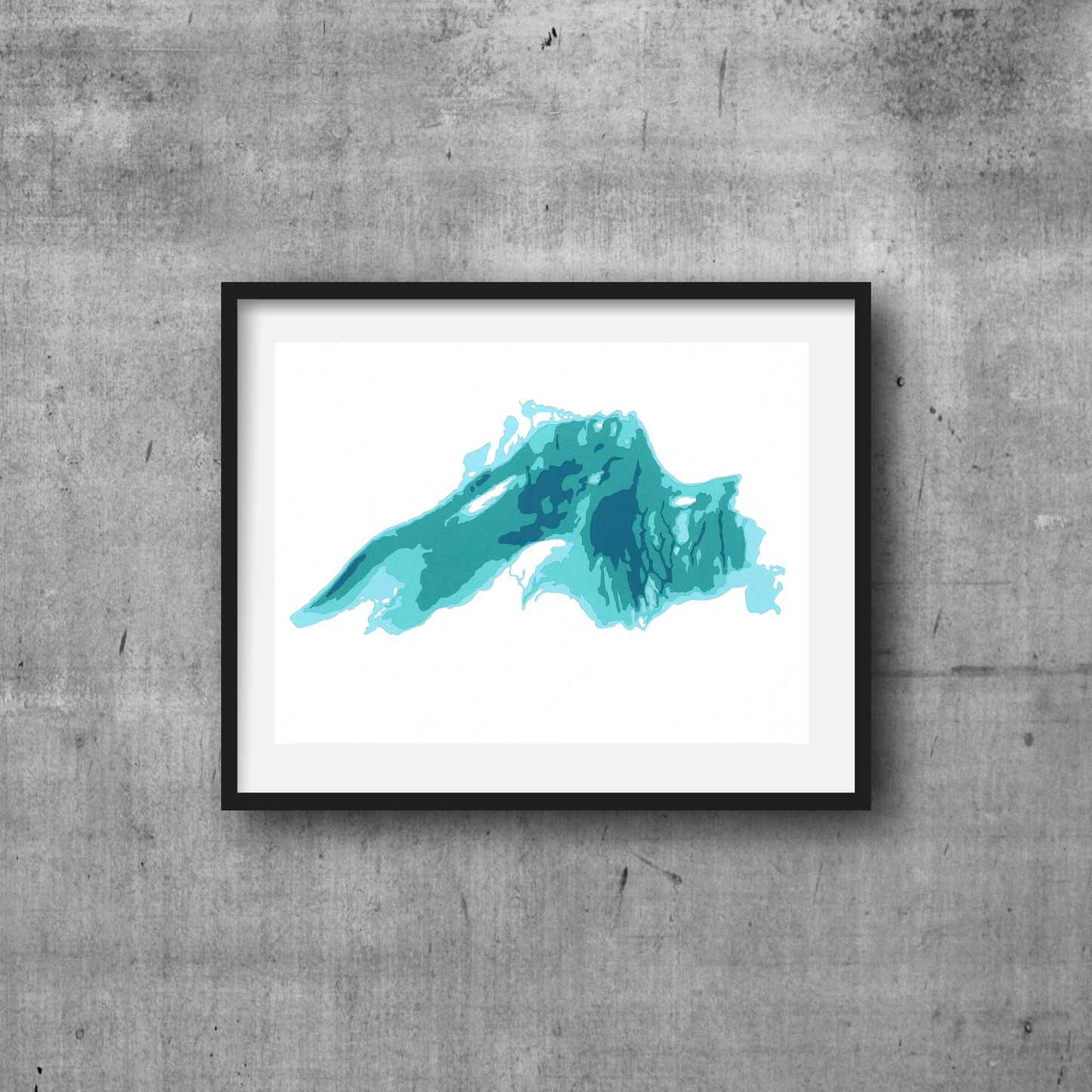 Cardtography Map - Lake Superior