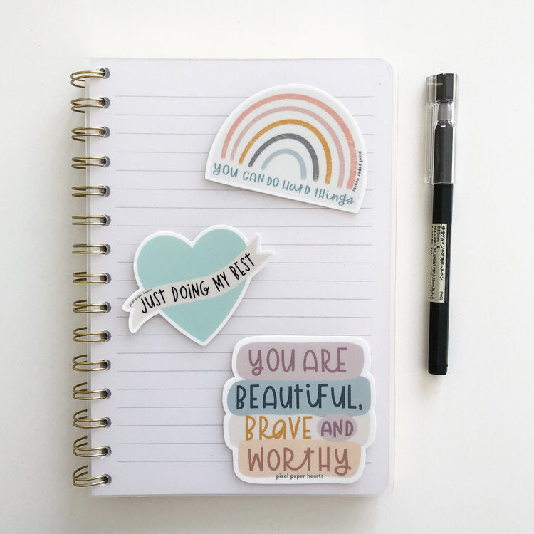 Hard Things Sticker