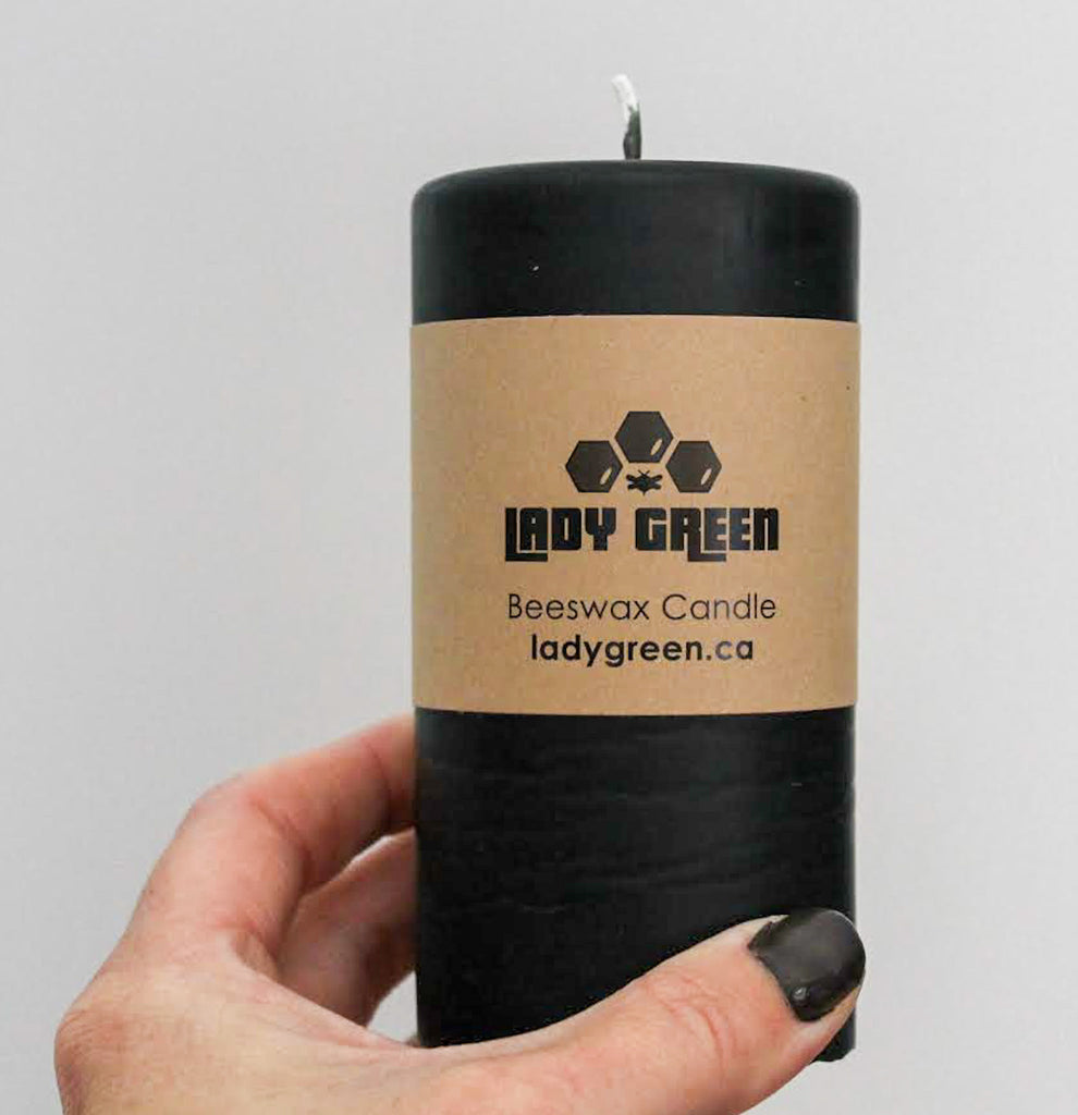 Beeswax Pillar Candle