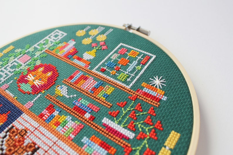 Davy's Den Cross Stitch Kit