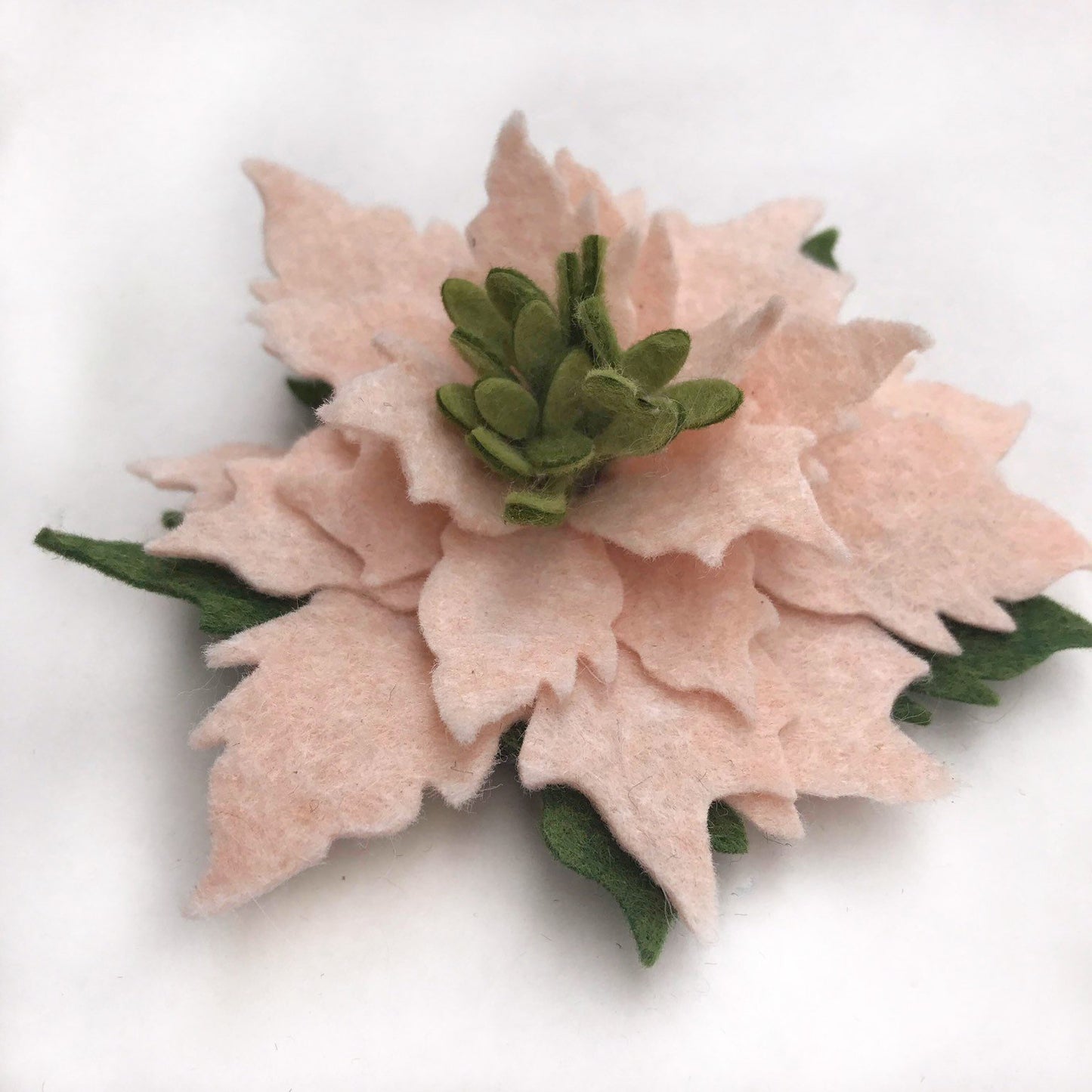 Felt Poinsettia Pin