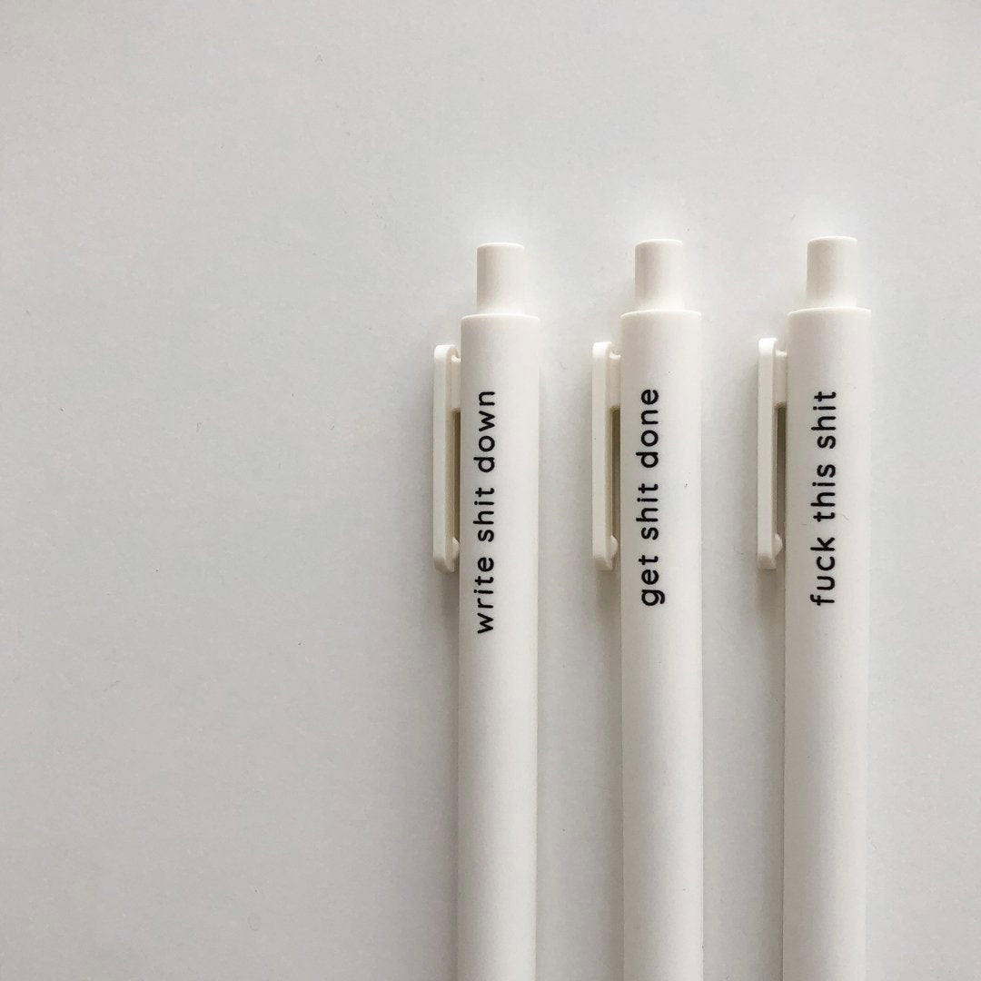 Shit x3 Pen Set