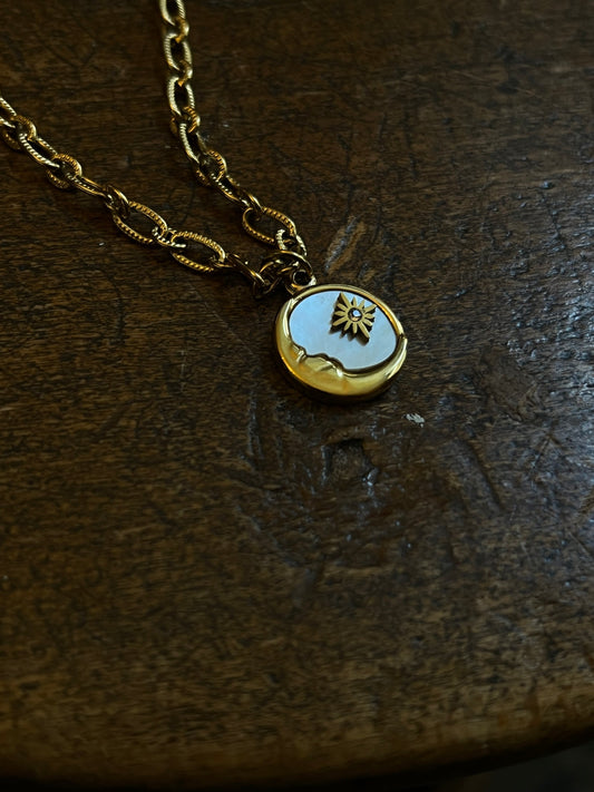 Bare Bones Jewelry - Moon Necklace