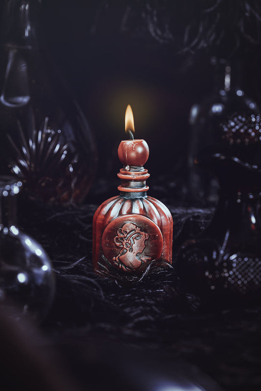 Large Potion Bottle Beeswax Candle