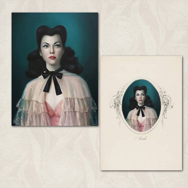 The Mansion Girls - "Mordella" Double-Sided Print.