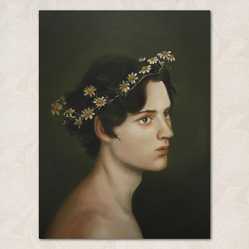 The Mansion Girls - 'Feverfew' Double-Sided Print.