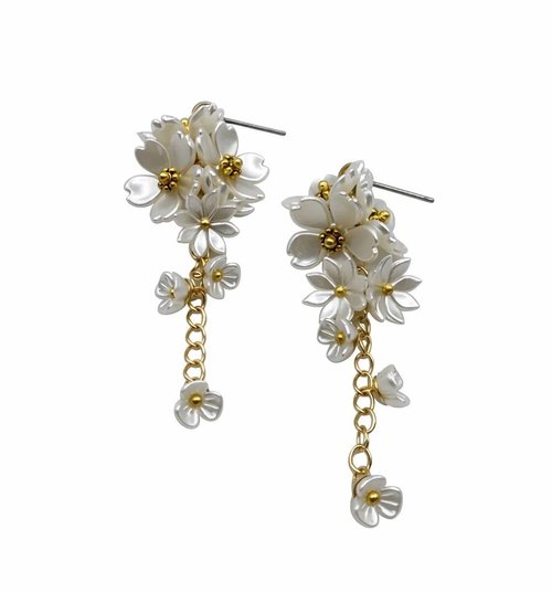 Floral Cascade Earrings