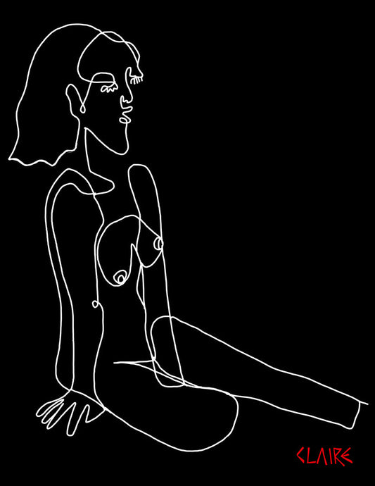 Here Now Print - Claire Scott