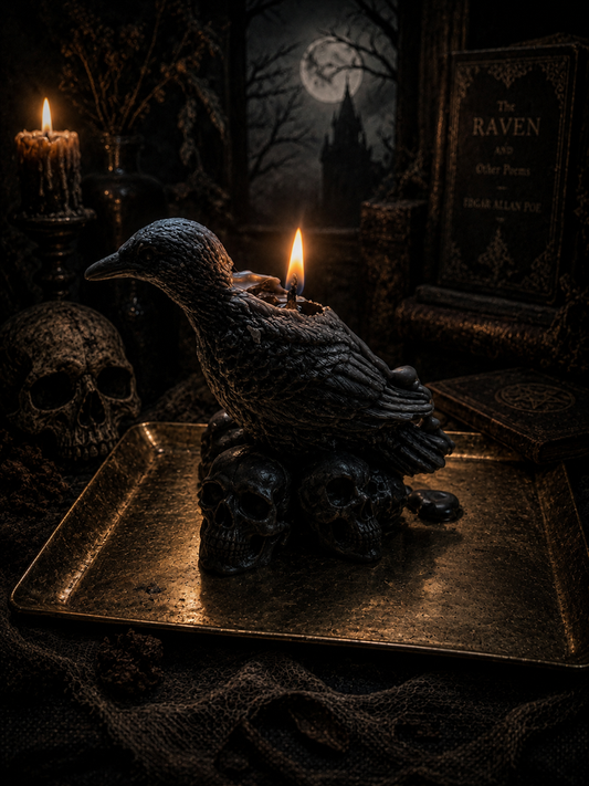 Beeswax Candle - Raven
