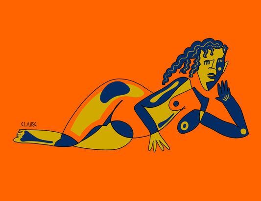 Dream Big Babe Print - Claire Scott