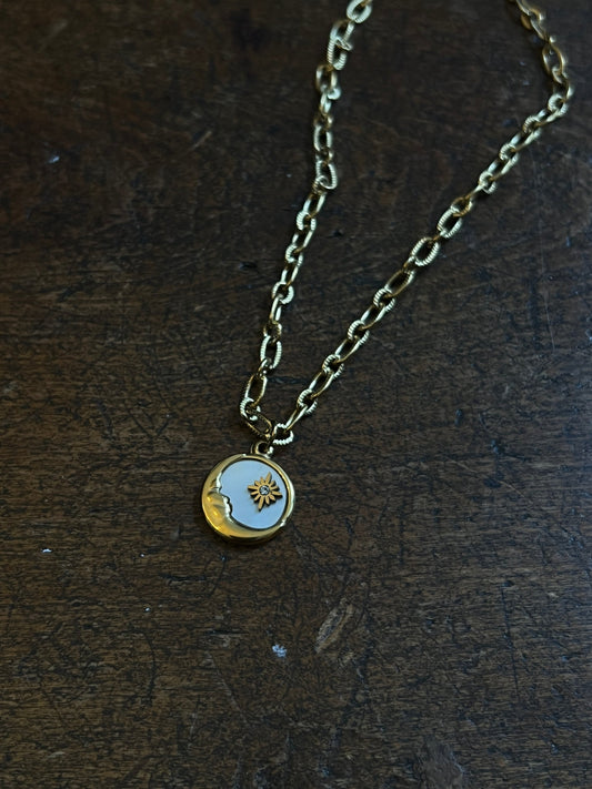 Bare Bones Jewelry - Moon Necklace