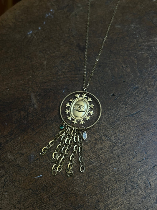 Bare Bones Jewelry - Brass Fringe