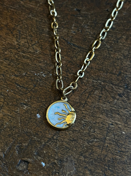 Bare Bones Jewelry - Sun Necklace