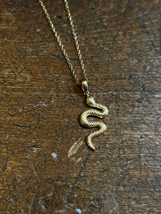 Bare Bones Jewelry - Snake Necklace