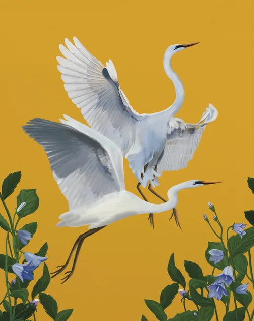 Liz Emirzian Art - Egrets