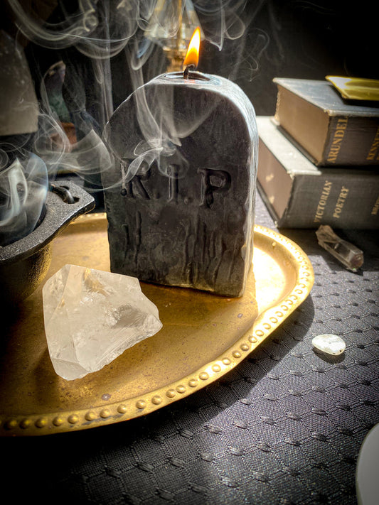 Beeswax Candle - Tombstone